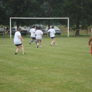 L'équipe féminine EA - L'équipe féminine d'EA en plein match.