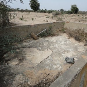 Un bassin de stockage - Un bassin de stockage.
